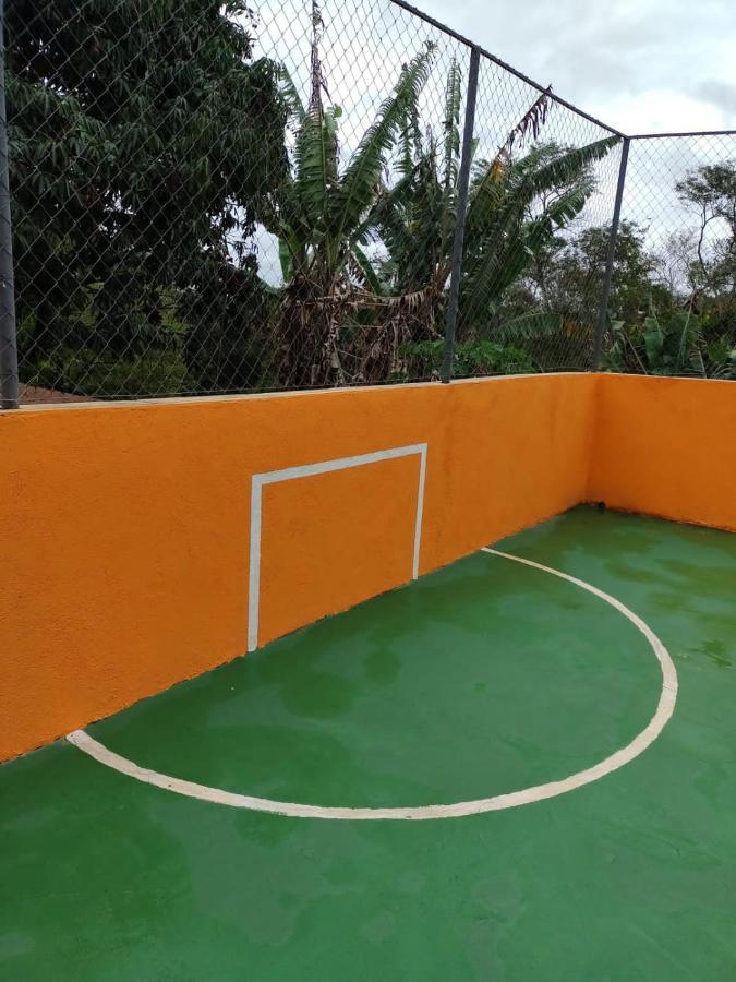 Chacara Bella Vida Com Piscina Churrasqueira Salao De Festas Fogao A Lenha Quadra Арасаригуама Экстерьер фото