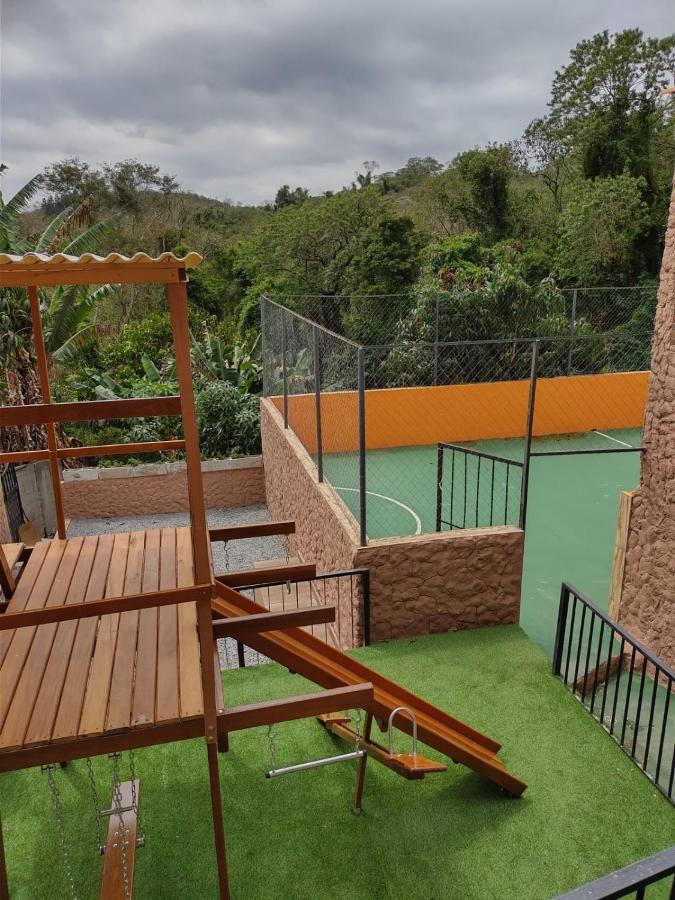 Chacara Bella Vida Com Piscina Churrasqueira Salao De Festas Fogao A Lenha Quadra Арасаригуама Экстерьер фото