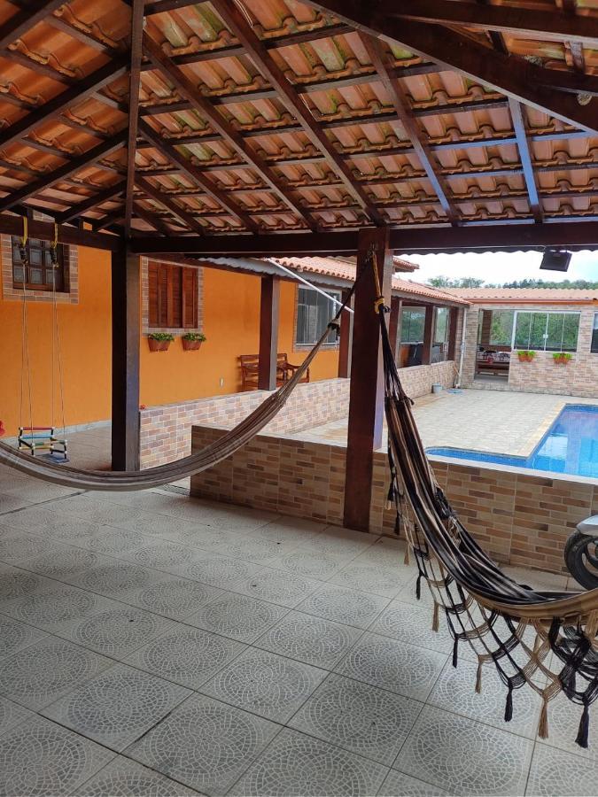Chacara Bella Vida Com Piscina Churrasqueira Salao De Festas Fogao A Lenha Quadra Арасаригуама Экстерьер фото