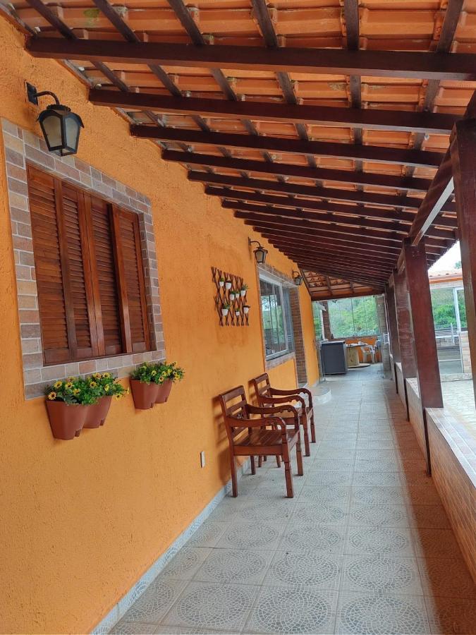 Chacara Bella Vida Com Piscina Churrasqueira Salao De Festas Fogao A Lenha Quadra Арасаригуама Экстерьер фото